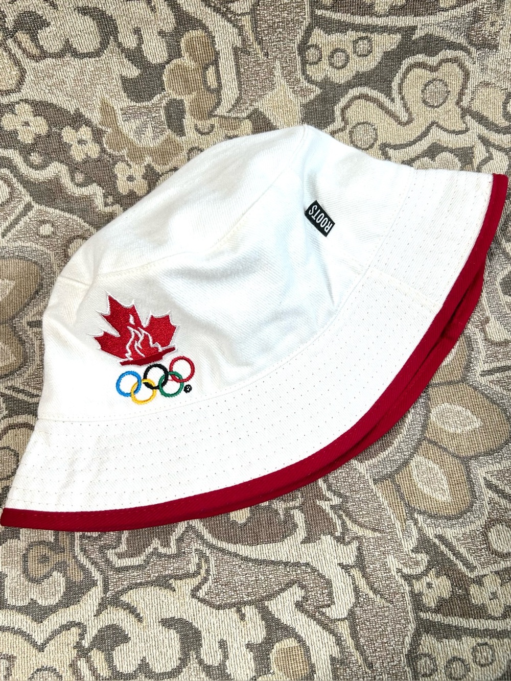 Roots Olympics Canadian Canada Bucket Hat Unisex Sydney 2000